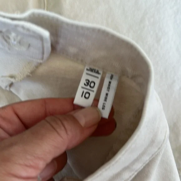 Ann Taylor Loft High rise wide leg sailor jeans size 30 - Picture 3 of 7